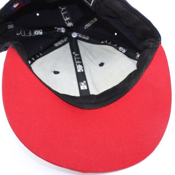 Atlanta Braves New Era 59FIFTY Fitted Hat Cap Size 6 7/8 MLB Baseball - Picture 6 of 6